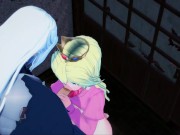 Sephiroth fucking Princess Peach, cum inside her pussy - Super Smash Bros. Hentai 3/16