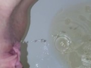 Late night piss after masturbating.