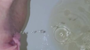 Late night piss after masturbating.