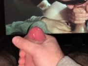 Jerking off to a video of the wife sucking cum 12/16