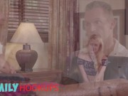 Family Hook Ups - Step Daughter Riley Star Lets her Step Dad Cum On Her In Order To Go Out 2/16