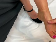 NUDE BODY OILED FOOT MASSAGE 2/16