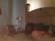 Dirty fuckin Mattie in red fishnet 4/16