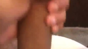 Jerking off while brother in the next room ! 