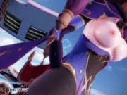 Genshin Impact - Mona LAMB [MMD R-18] 6/16