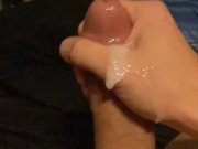 Huge and Creamy Slow Motion Cumshot