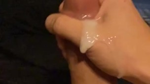 Huge and Creamy Slow Motion Cumshot