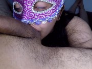 i get creampied a huge load on my ass and pussy after my neighbor finds me on lingerie, rimming deep 3/16