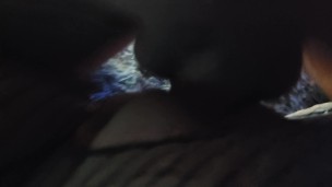 AMATEUR sexy redhead getting creampied in fishnets