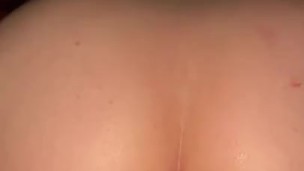 Taking A Ride On Chubby Guy Until He Cums