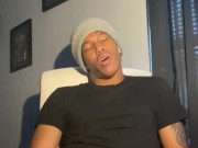 shaking legs orgasms while nutting and moaning 6/16