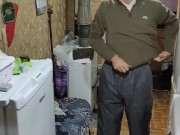 I woke up and was about to leave. 14/16