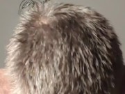 Squirting & dripping multiple orgasm, pregnant lips spread wide, fingered nose fucked lick n sucked 15/16