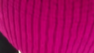 Masked Sissy Sucking Dildo Tastes Own Hole