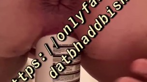 Pussy DEVOURING shampoo bottle