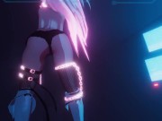 CYBERPUNK NETRUNNER SLUT HACKS YOU THEN USES YOUR BODY 13/16
