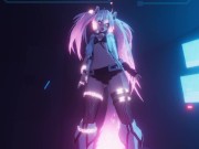 CYBERPUNK NETRUNNER SLUT HACKS YOU THEN USES YOUR BODY 4/16