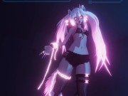 CYBERPUNK NETRUNNER SLUT HACKS YOU THEN USES YOUR BODY 8/16