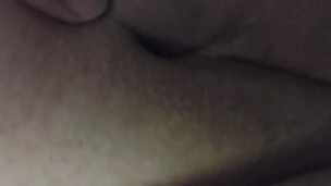Chubby smooth pussy touching 