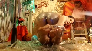 Slime/Cum dripping from my Feet JOI Foot Worship, slime covered goddess cum all over me JOI