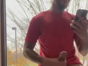 Jerkin dat big dick til it’s oozing 