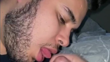 Daddy Sucking His Boy Dry