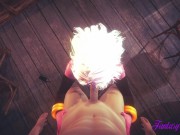 Dragon Ball - POV C21 Blowjob 8/16