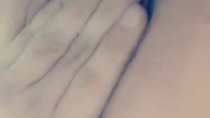 Horny wife plays with herself while husband is at work