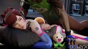 Lucio fucking Dva from Overwatch Sex