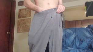 Solo Sunday Part 8: HUGE cock. HUGE cumshot!