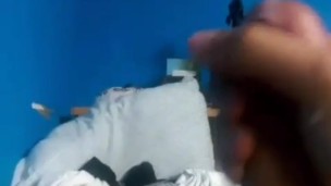 Busting a huge load (recovered old nude)