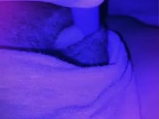 Using my new vibrator on my horny pussy 