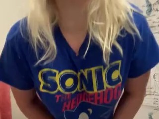 Naughty nurse teasing you before work!