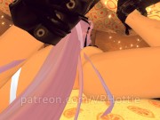 Succubus Demon Face and Cock Rides during Slumber Party Over POV Lap Dance 16/16