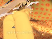 Succubus Demon Face and Cock Rides during Slumber Party Over POV Lap Dance 4/16