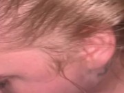 She don’t want cum n her mouth 14/16