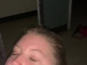 She don’t want cum n her mouth 16/16