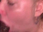 She don’t want cum n her mouth 4/16