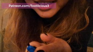 Giantess steps on tiny and has a horrific surprise