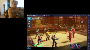 BLACK ASPIE PLAYING MARVEL STRIKE AND ENJOYING IT