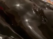 Vacbed with remote control cock ring vibrator 9/16