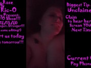 12/15/2020 tHorny Rose & The Rico 2nd Homemade Amateur Movie Huge Cumshot Load BBW Hotwife Big Tits 10/16