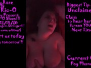 12/15/2020 tHorny Rose & The Rico 2nd Homemade Amateur Movie Huge Cumshot Load BBW Hotwife Big Tits 11/16