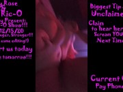 12/15/2020 tHorny Rose & The Rico 2nd Homemade Amateur Movie Huge Cumshot Load BBW Hotwife Big Tits 13/16
