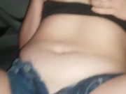 KARMA CREAM Has MULTIPLE SQUIRTS for Her Husband in CAR 12/16