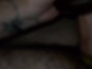 White Boy uses Ebony Pocket Pussy to get off 2/16