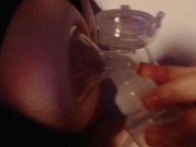 Stepmommy Is Making Milk For Me (Dry Pumping)