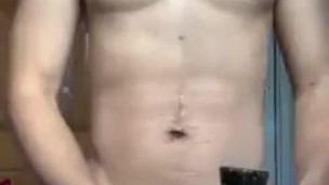 Naked bong hit