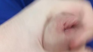 Quick jerk off while at work