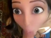 Toony Cocksucker is Looney! 4/16